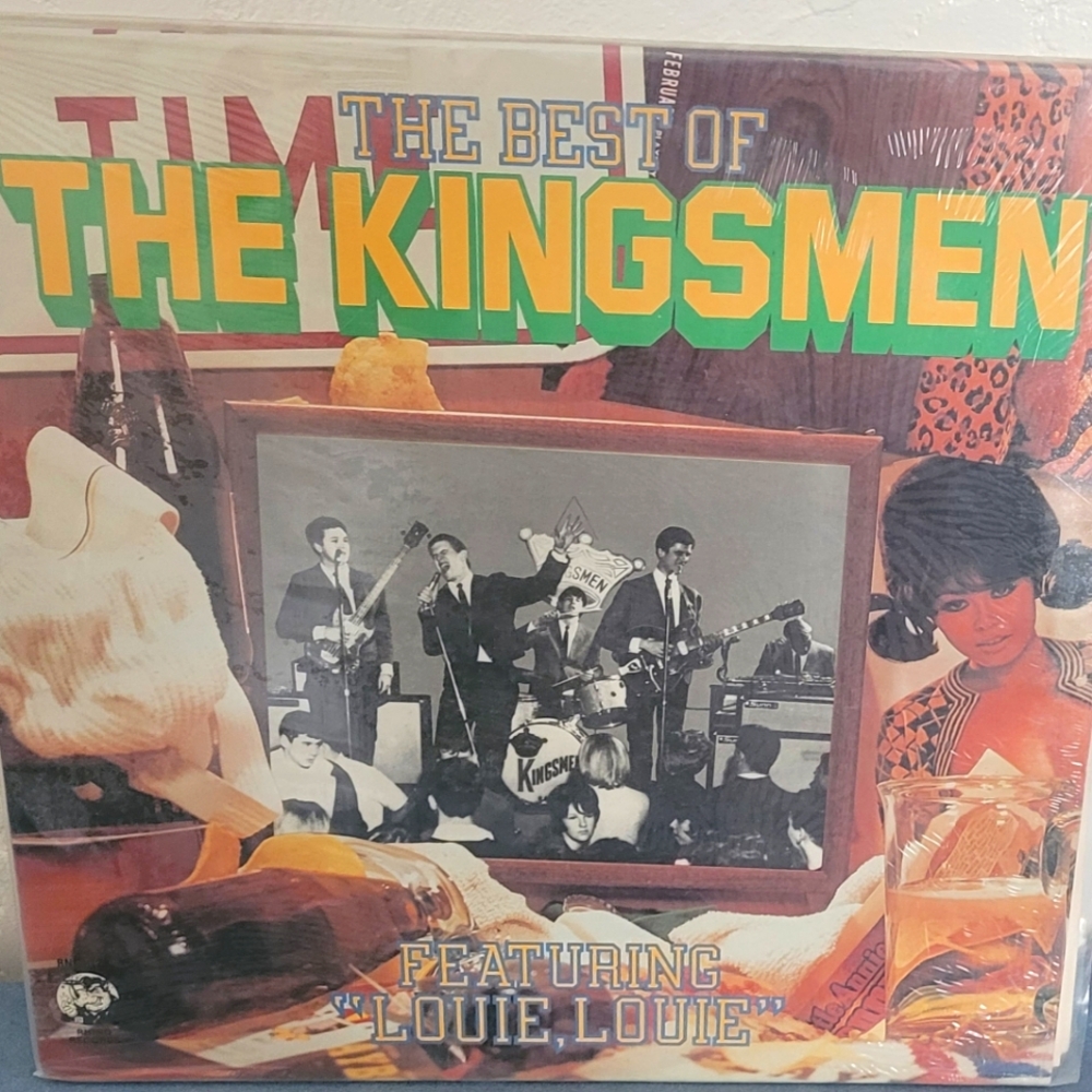 THE KINGSMEN "The Best Of The Kingsmen" Vinyl LP Repress 1985 Rhino Excellent